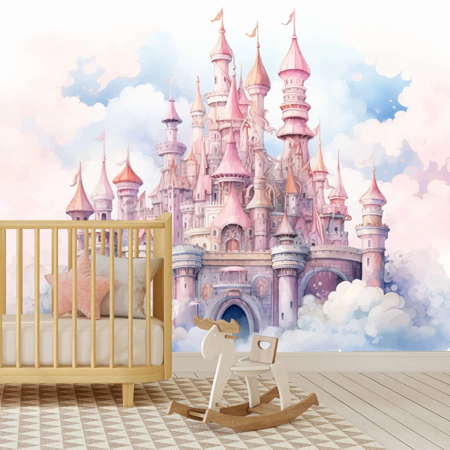 Baby Nursery Mural Wallpaper - Papiers peints personnalisés décor à la