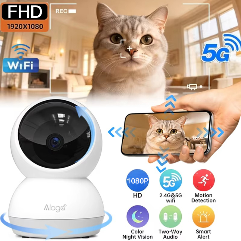 Baby Nursery Camera - Caméra de sécurité WiFi intelligente double