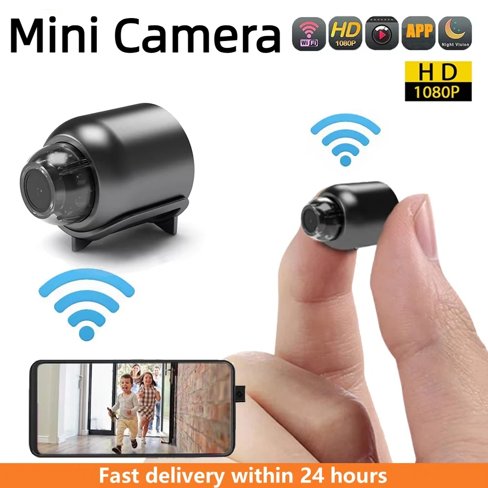 Baby Nursery Camera - Caméra Mini X5 1080P HD WiFi