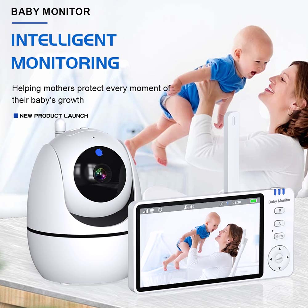Moniteur vidéo pour bébé de 5  - Baby Nursery Camera avis et prix