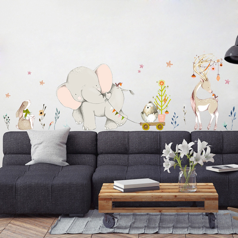 Autocollants muraux joyeux béb - Baby Nursery Mural Wallpaper avis et prix