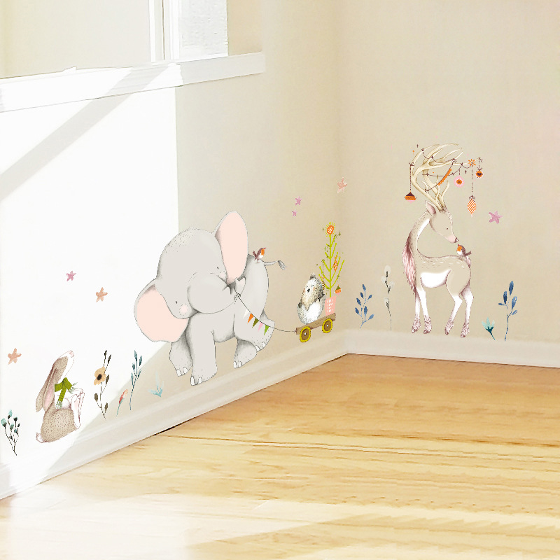 Autocollants muraux joyeux béb - Baby Nursery Mural Wallpaper avis et prix