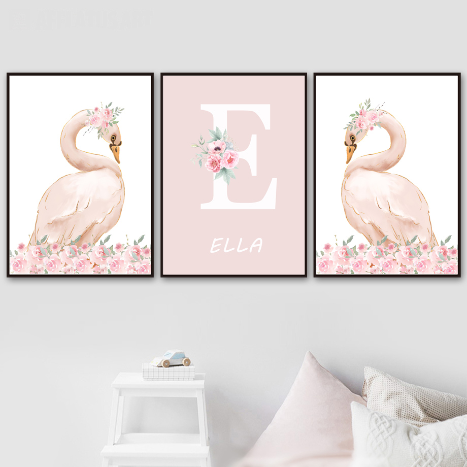 Toile murale d'ange rose pour  - Baby Nursery Girl avis et prix