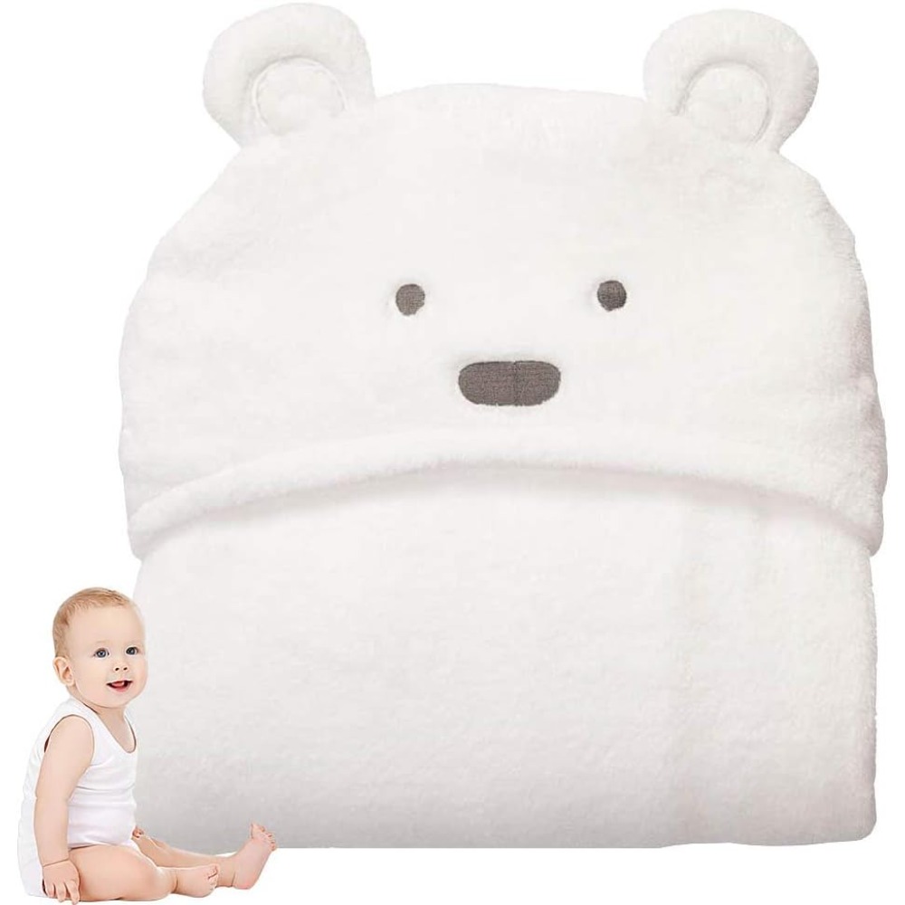 Serviette à capuche ours migno - Baby Nursery Girl avis et prix