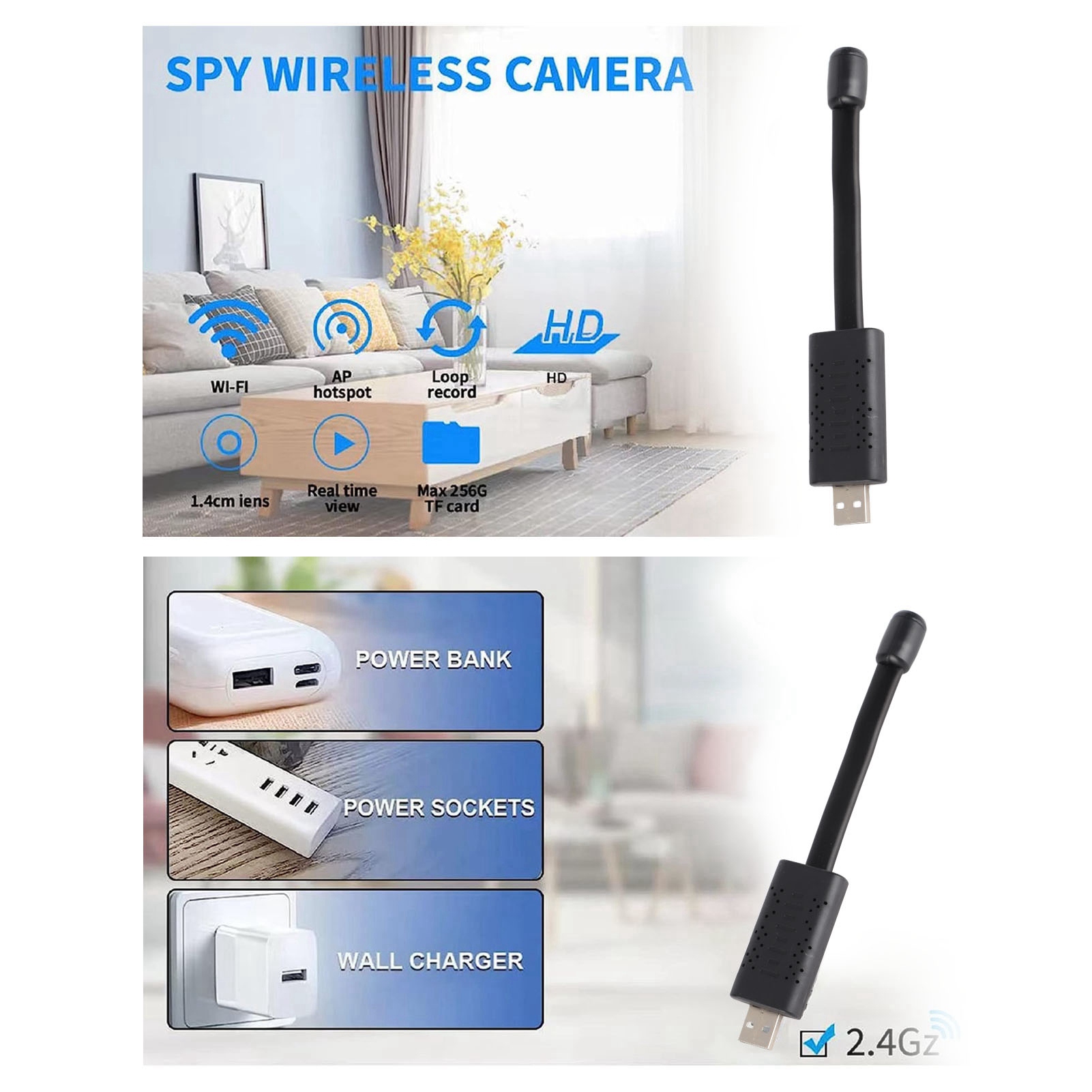 Caméra de sécurité WiFi USB 10 - Baby Nursery Camera avis et prix