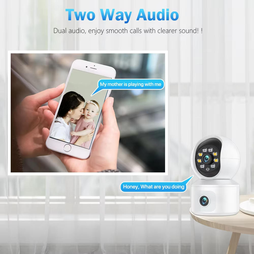 Caméra IP WiFi iCsee 6MP à dou - Baby Nursery Camera avis et prix