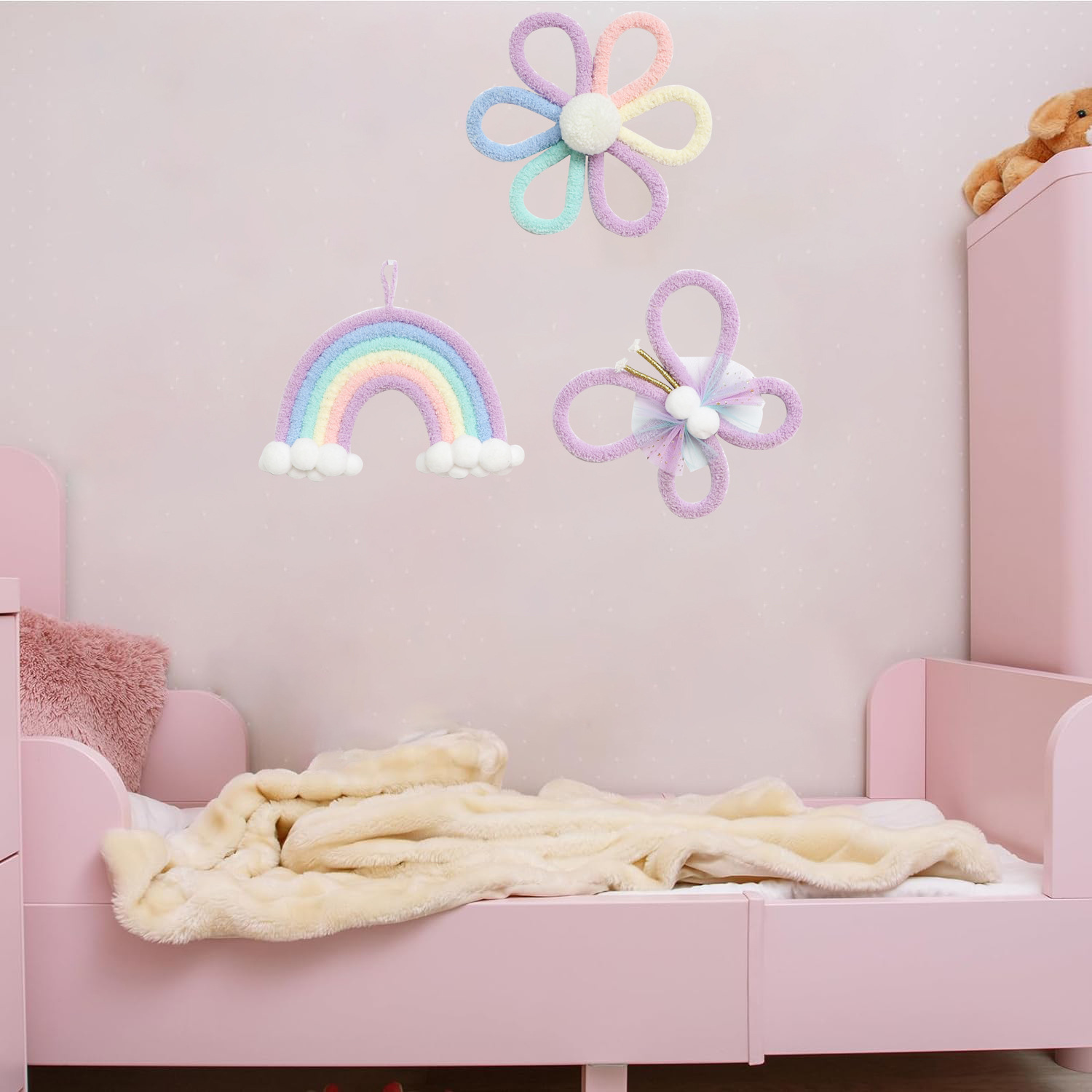 Décoration murale bohème nordi - Baby Nursery Girl avis et prix