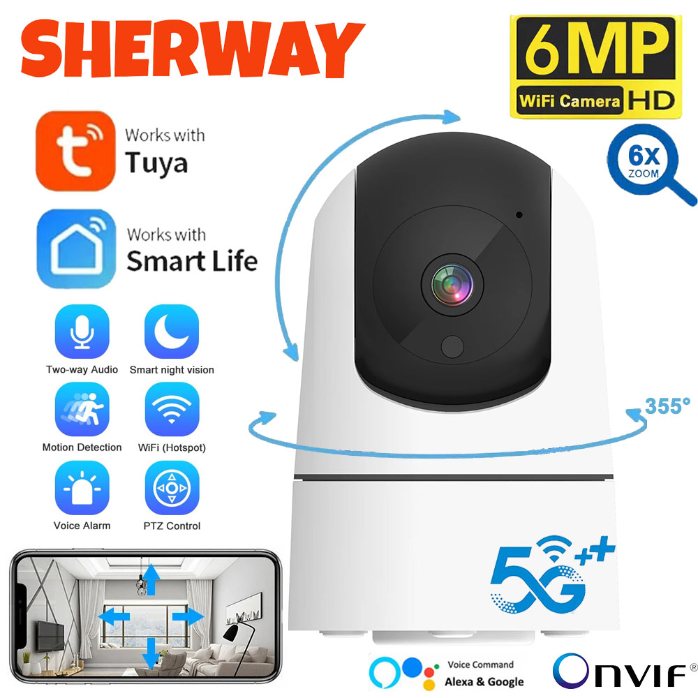 Caméra WiFi 6MP Tuya Smart Hom - Baby Nursery Camera avis et prix