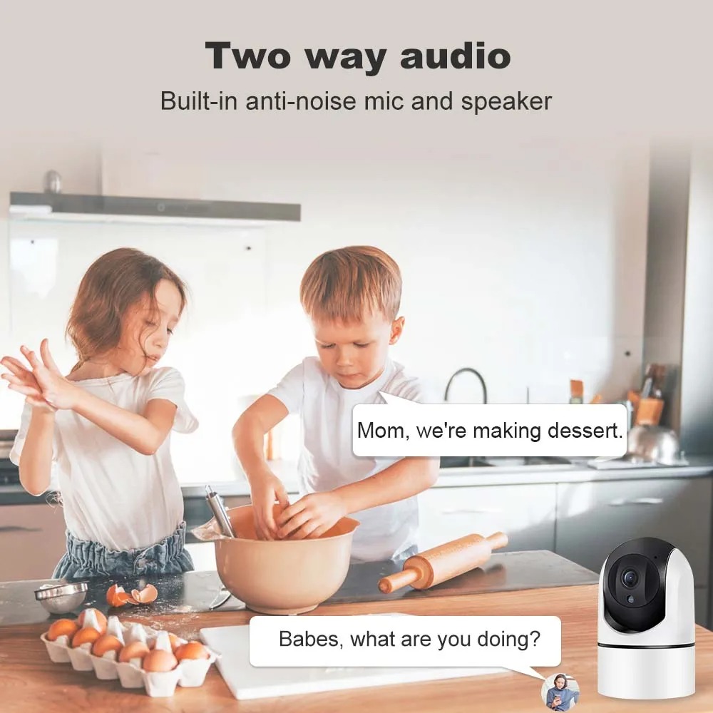 Caméra WiFi 6MP Tuya Smart Hom - Baby Nursery Camera avis et prix