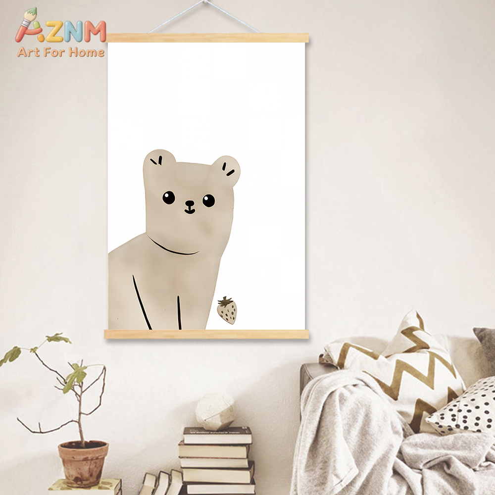 AZNM – toile murale neutre sty - Baby Nursery Giraffe avis et prix