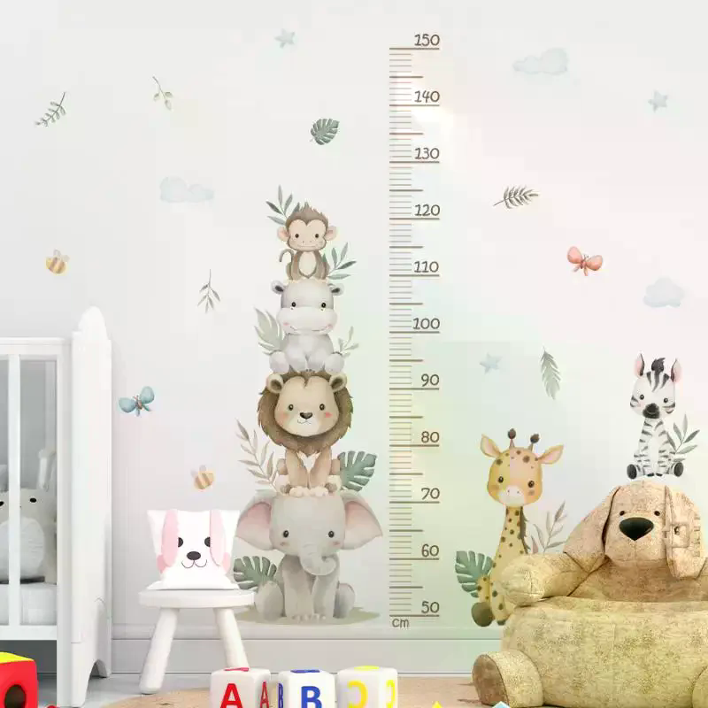 Autocollant de croissance pour - Baby Nursery Jungle Wallpaper avis et prix