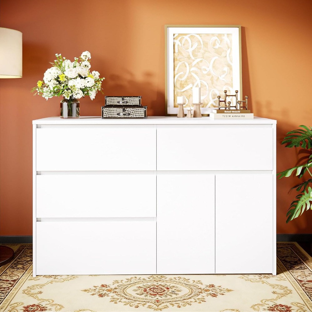 Commode blanche avec 4 tiroirs - Drawer Dresser White avis et prix