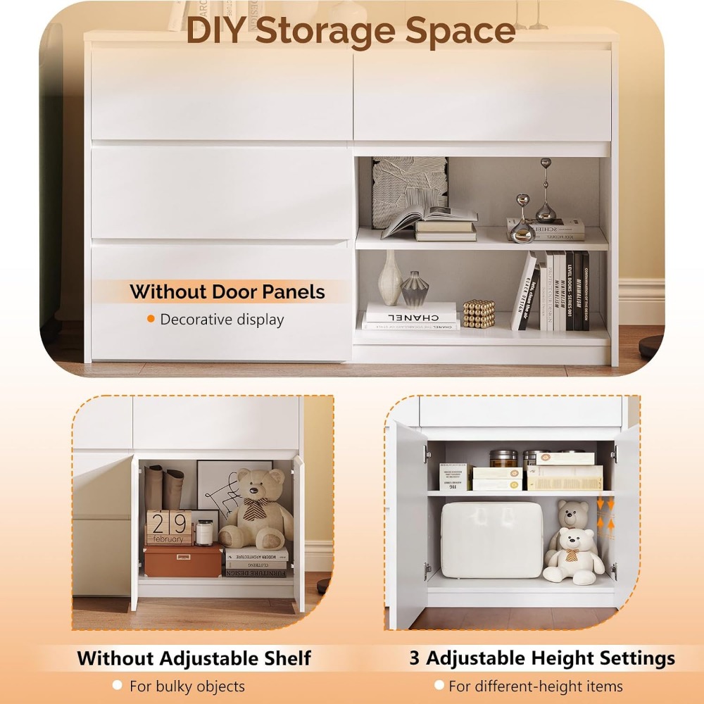 Commode blanche avec 4 tiroirs - Drawer Dresser White avis et prix