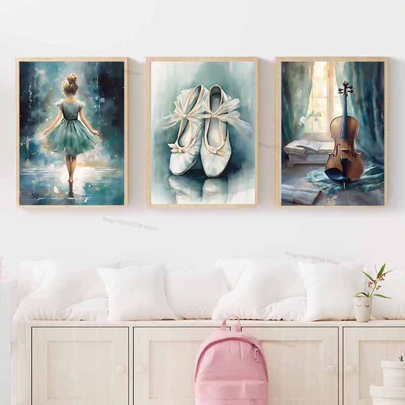 Peinture sur toile de fille da - Baby Nursery Girl avis et prix