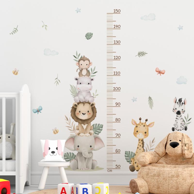 Autocollant de croissance pour - Baby Nursery Jungle Wallpaper avis et prix