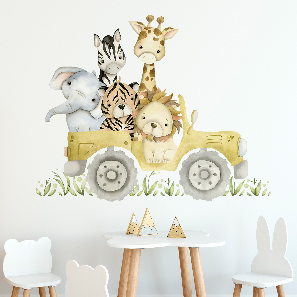 Autocollants muraux en forme d - Baby Nursery Giraffe avis et prix