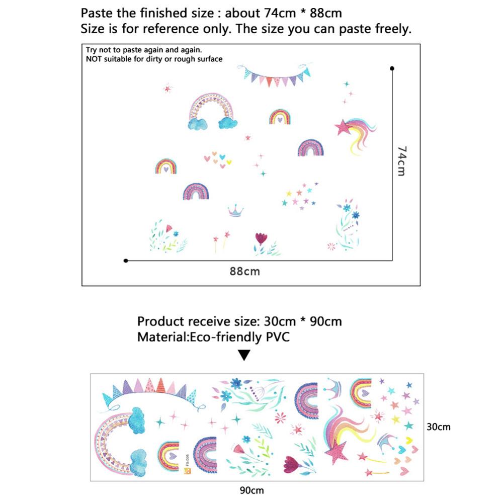 Autocollant mural étoiles arc- - Baby Nursery Mural Wallpaper avis et prix