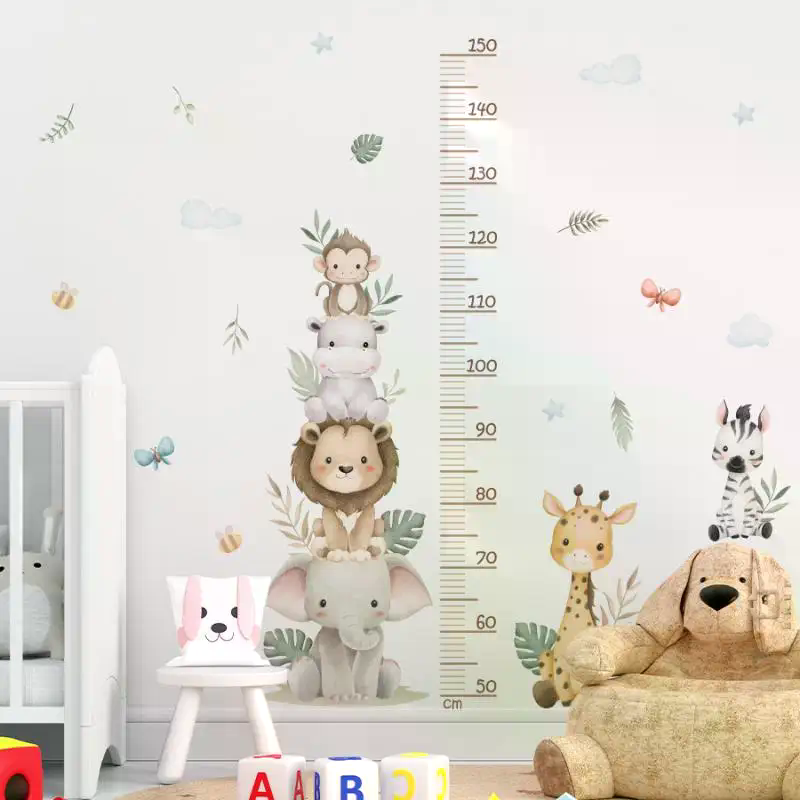 Autocollant de croissance pour - Baby Nursery Jungle Wallpaper avis et prix
