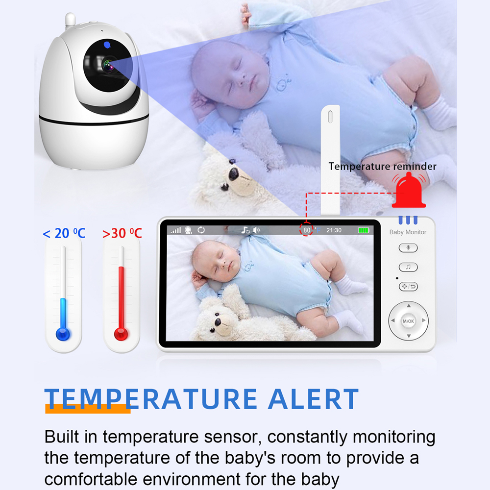 Moniteur vidéo pour bébé avec  - Baby Nursery Camera avis et prix