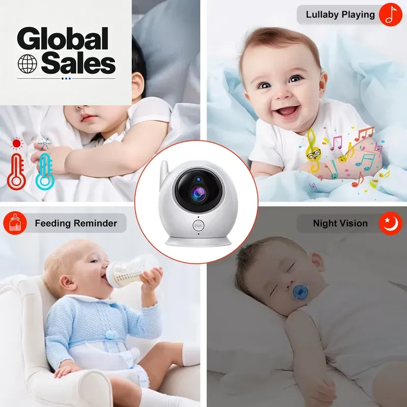 Babyphone 4,3 pouces avec camé - Baby Nursery Camera avis et prix