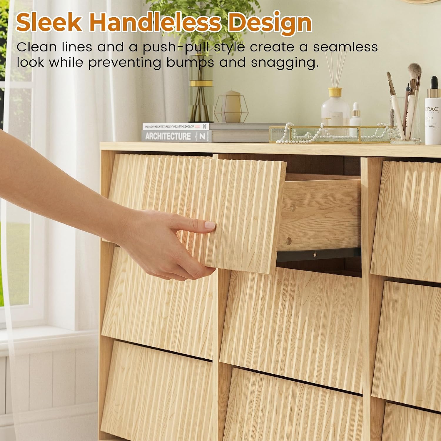 Commode de chambre à 9 tiroirs - Drawer Dresser White avis et prix