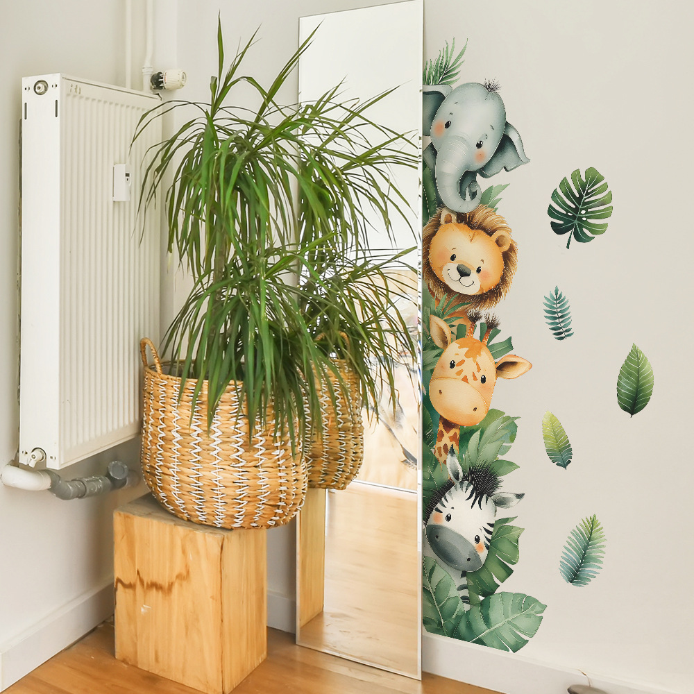 Autocollant mural de porte, An - Baby Nursery Jungle Wallpaper avis et prix