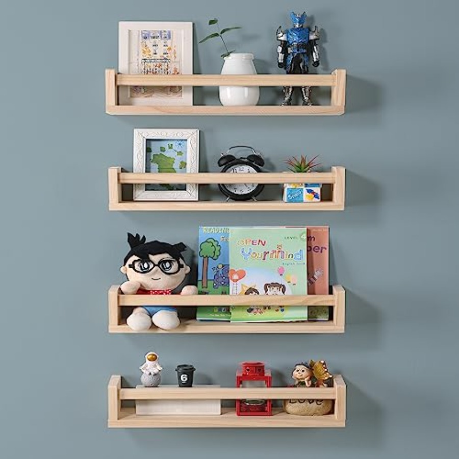 Ensemble de 4 étagères pour ch - Baby Nursery Shelves avis et prix