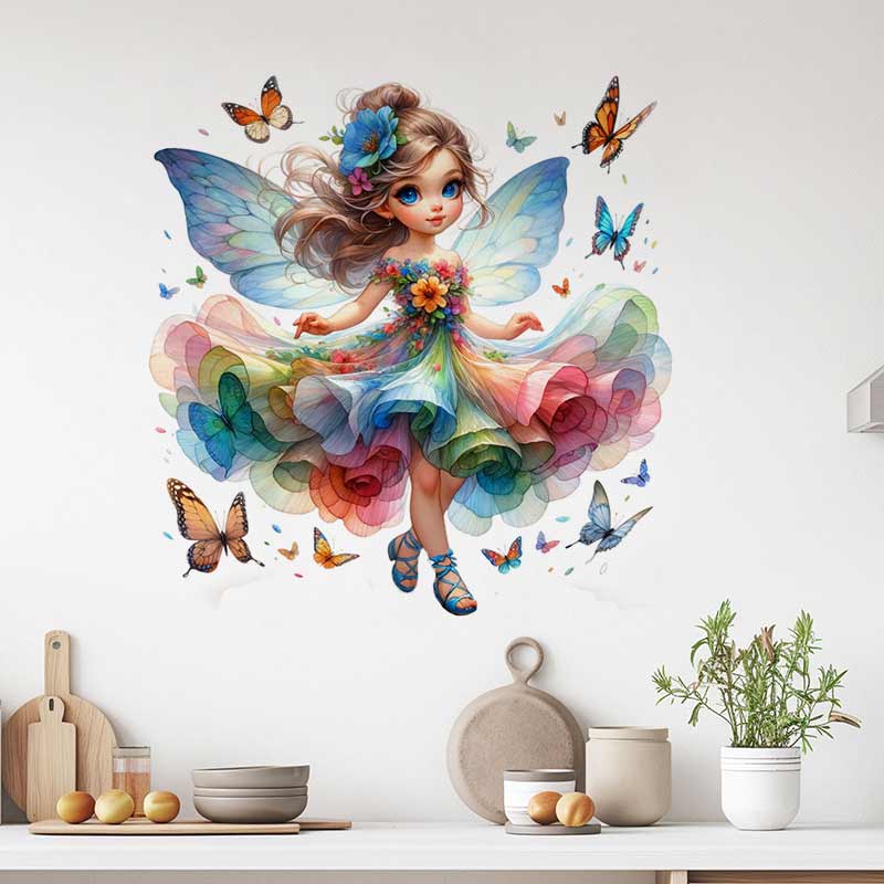 Autocollant mural féerique pou - Baby Nursery Mural Wallpaper avis et prix