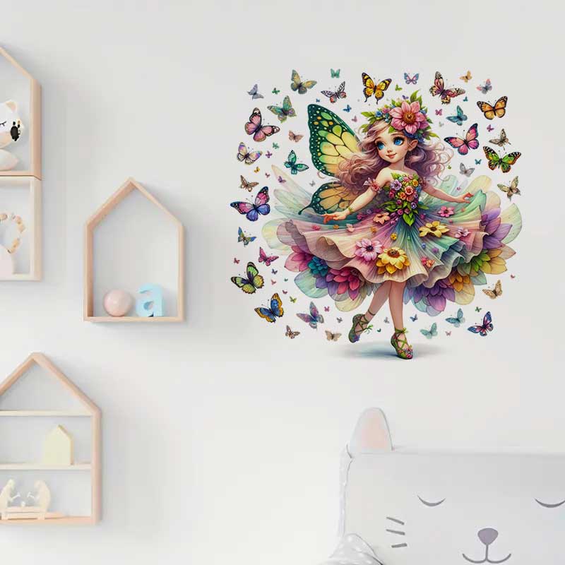 Autocollant mural féerique pou - Baby Nursery Mural Wallpaper avis et prix