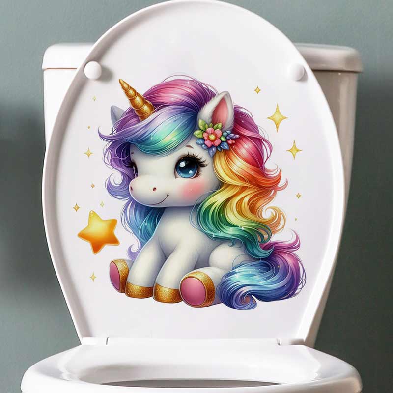 Autocollant Mural licorne arc- - Baby Nursery Mural Wallpaper avis et prix