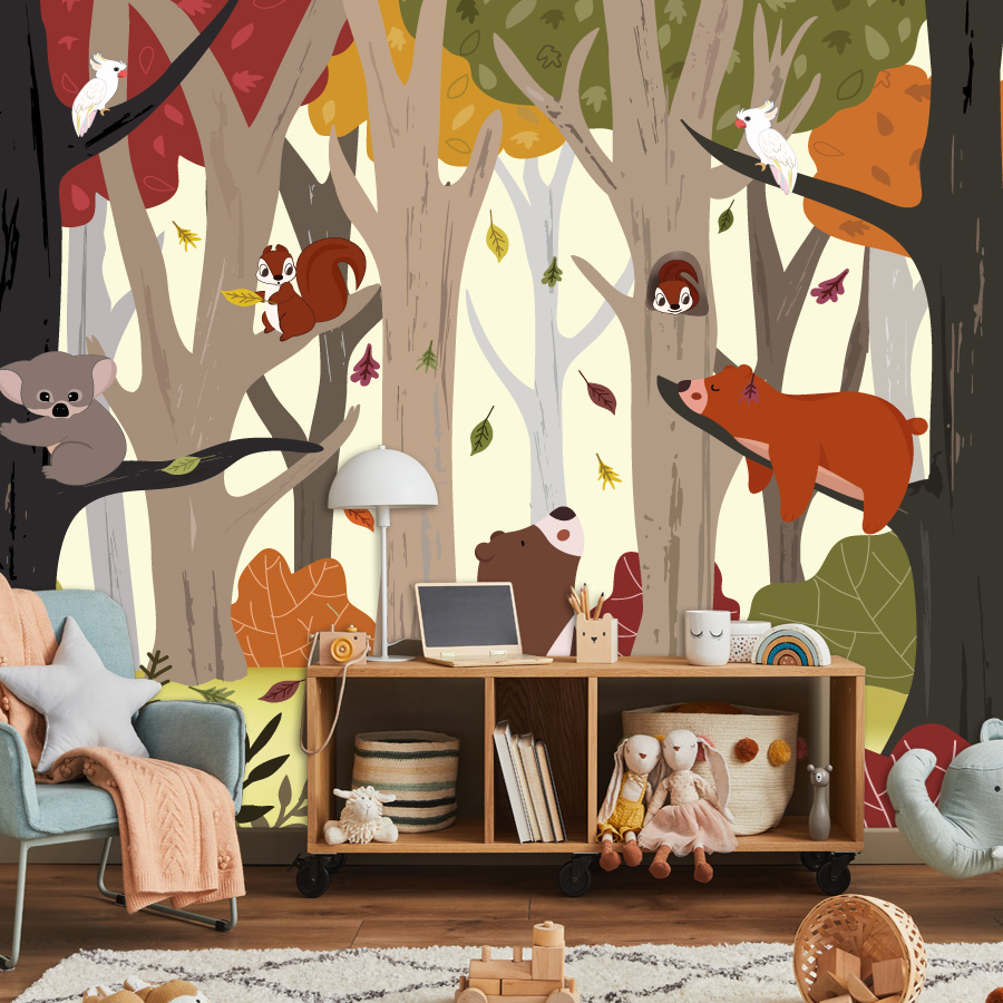 25+ papiers peints autocollant - Baby Nursery Jungle Wallpaper avis et prix