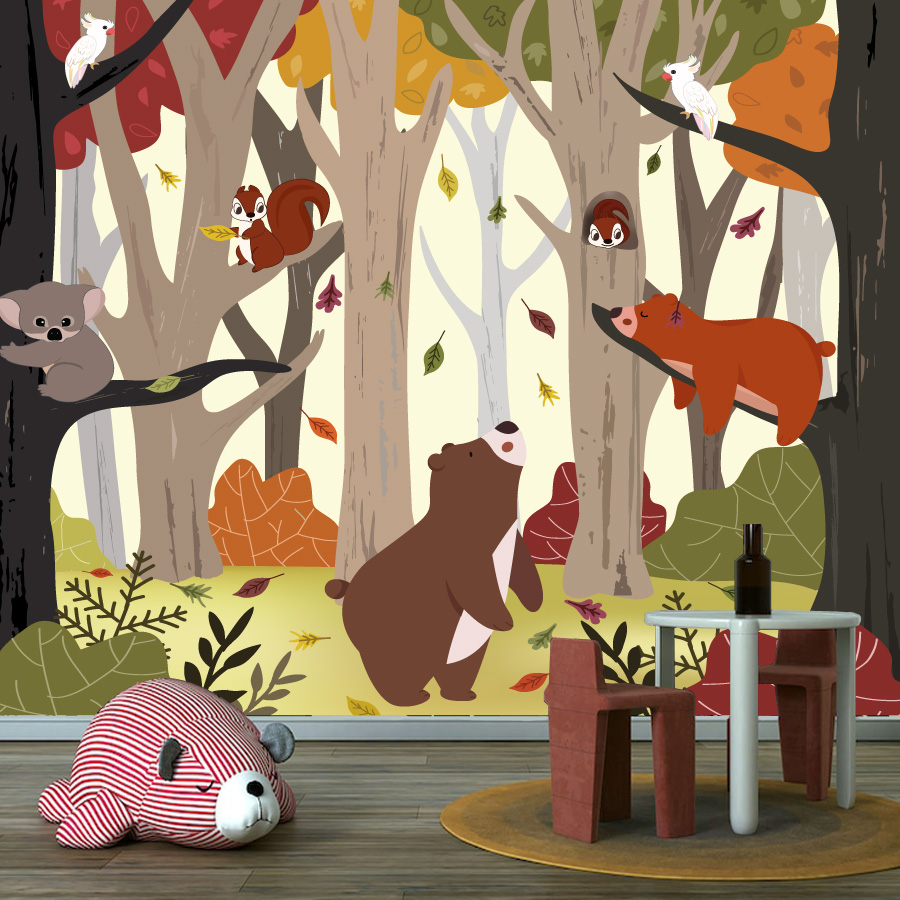 25+ papiers peints autocollant - Baby Nursery Jungle Wallpaper avis et prix
