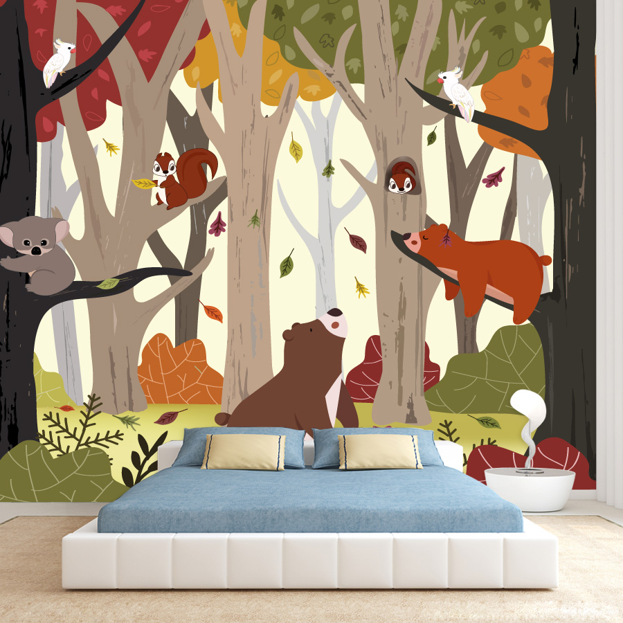 25+ papiers peints autocollant - Baby Nursery Jungle Wallpaper avis et prix
